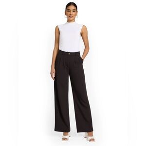 NWT New York & Company High waisted buttoned trousers